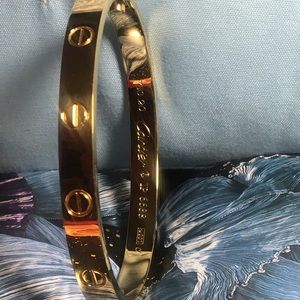 Gold Love Bracelet Size 20